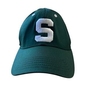Captivating Headgear Green Michigan State Spartans Ball Cap Hat Size O/S